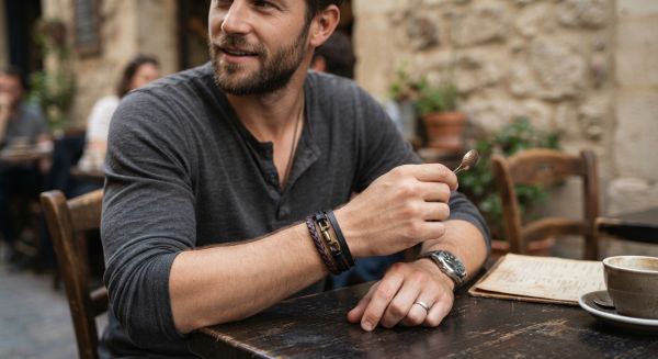 Top 5 raisons d'adopter un bracelet en cuir pour homme